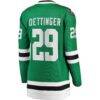Jake Oettinger Dallas Stars Fashion7 Women's Home Breakaway Player Jersey - - Detail View