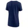 Connecticut Sun Women's Distressed Team Logo Tri-Blend T-Shirt - - Detail View