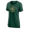 Seattle Storm Women's Distressed Team Logo Tri-Blend T-Shirt - - Side View