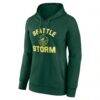 Seattle Storm Women's Team Overtime Pullover Hoodie - Green - Side View