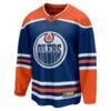 Edmonton Oilers Fashion7 Home Breakaway Blank Jersey - - Side View