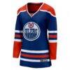 Edmonton Oilers Fashion7 Women's Home Breakaway Blank Jersey - - Side View