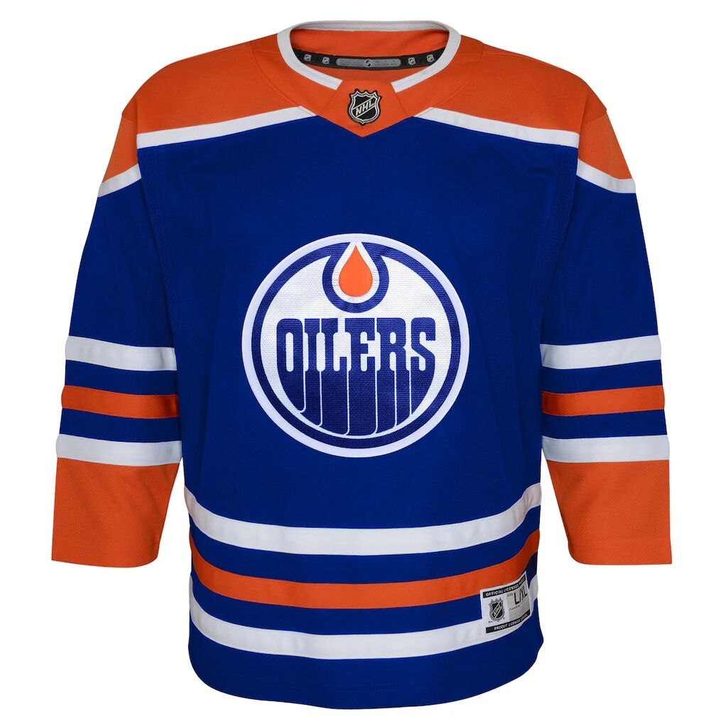 Edmonton Oilers Youth Home Premier Jersey - Royal