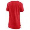New York Red Bulls Women's Distressed Vintage Primary Tri-Blend T-Shirt - - Detail View