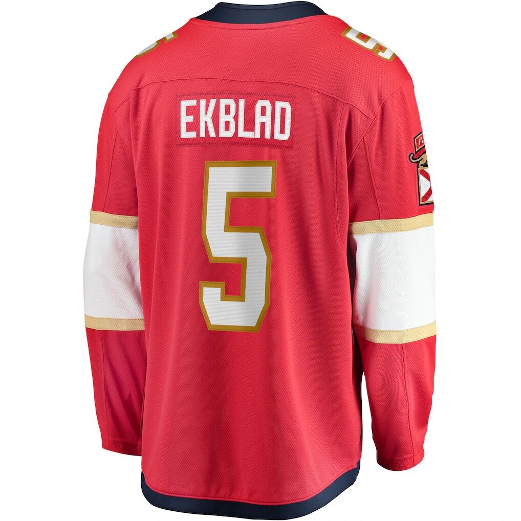 Aaron Ekblad Florida Panthers Fashion7 Home Team Breakaway Player Jersey