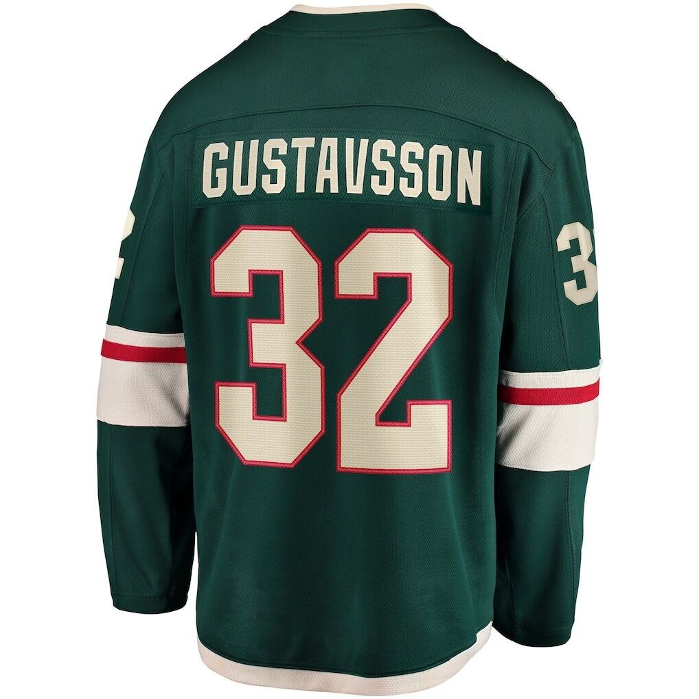 Filip Gustavsson Minnesota Wild Fashion7 Home Breakaway Player Jersey