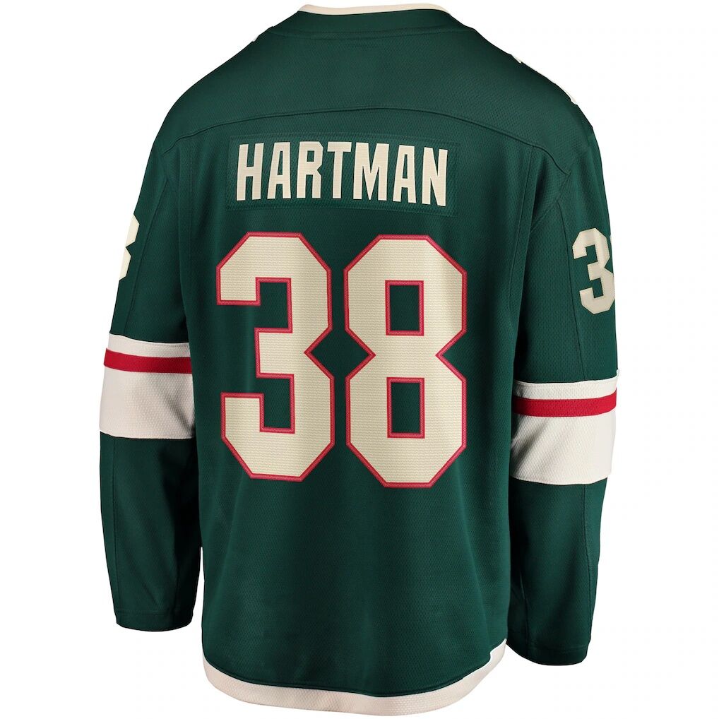Ryan Hartman Minnesota Wild Fashion7 Home Breakaway Player Jersey
