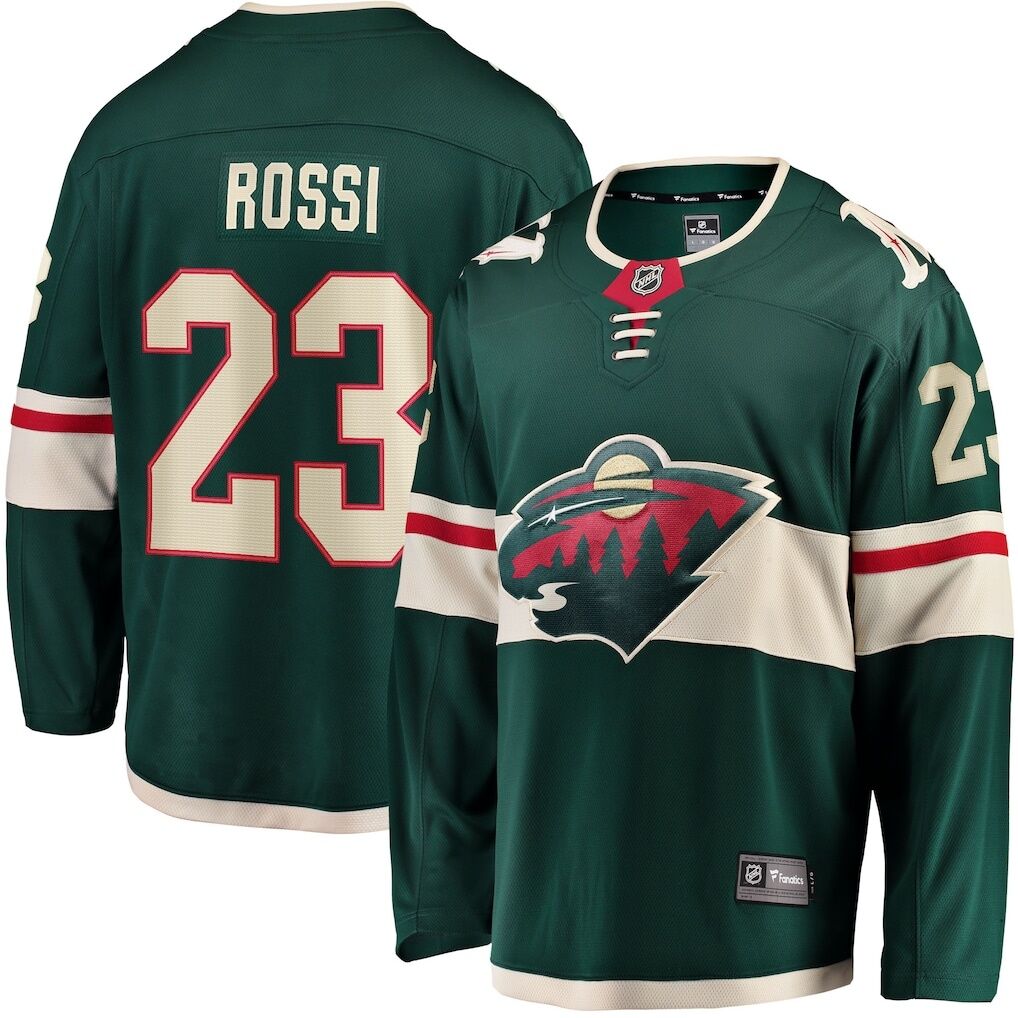 Marco Rossi Minnesota Wild Fashion7 Home Breakaway Player Jersey