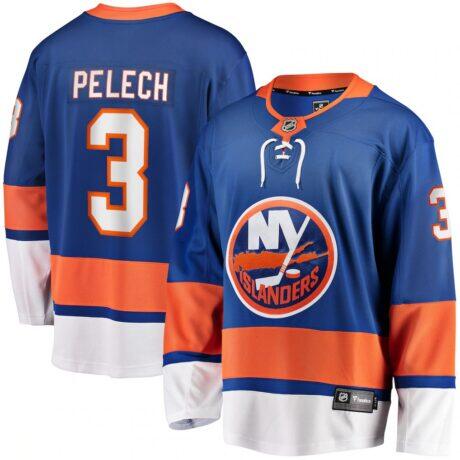 Adam Pelech New York Islanders Fashion7 Home Breakaway Player Jersey - - Front View