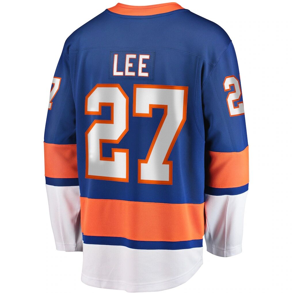 Anders Lee New York Islanders Fashion7 Home Captain Patch Breakaway Player Jersey - Royal