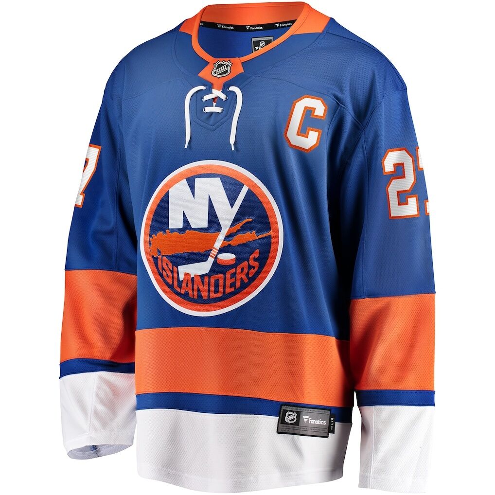 Anders Lee New York Islanders Fashion7 Home Captain Patch Breakaway Player Jersey - Royal