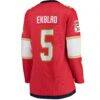 Aaron Ekblad Florida Panthers Fashion7 Women's Home Team Breakaway Player Jersey - Red - Detail View