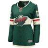 Matthew Boldy Minnesota Wild Fashion7 Women's Home Breakaway Player Jersey - Green - Side View