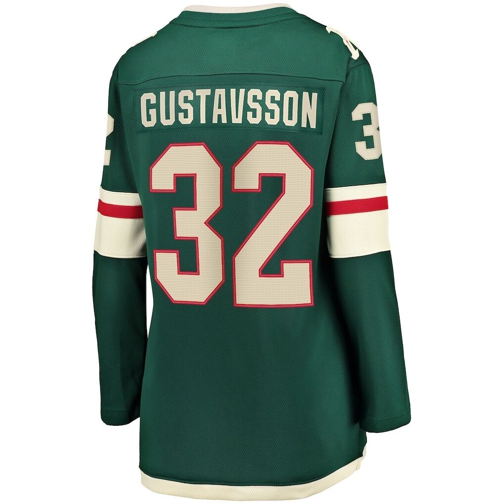 Filip Gustavsson Minnesota Wild Fashion7 Women's Home Breakaway Player Jersey