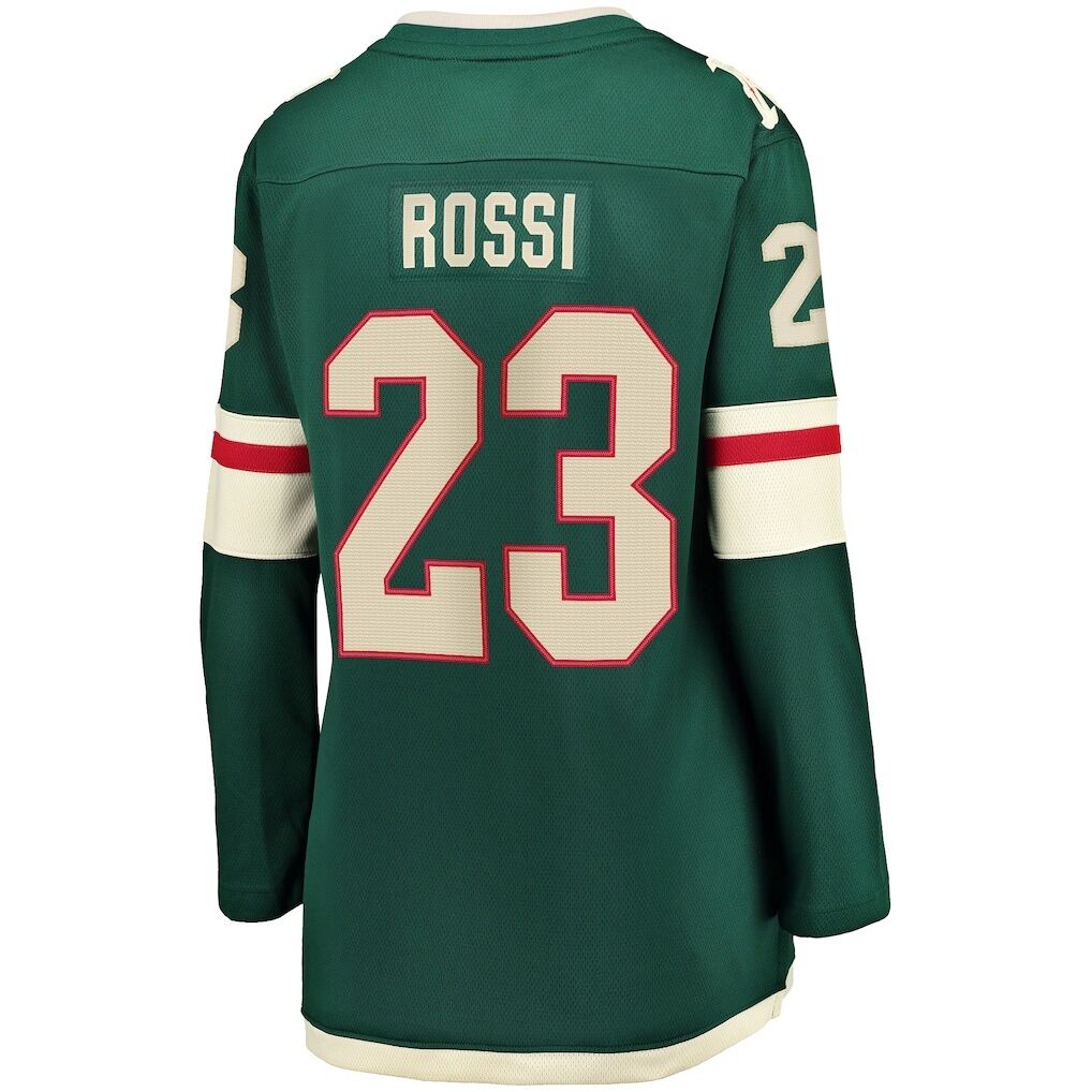 Marco Rossi Minnesota Wild Fashion7 Women's Home Breakaway Player Jersey