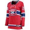 Christian Dvorak Montreal Canadiens Fashion7 Women's Home Breakaway Player Jersey - Red - Side View
