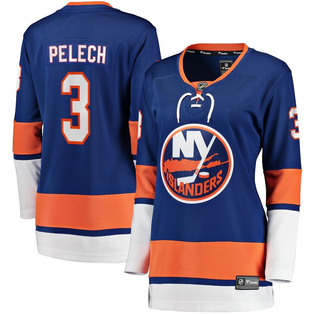 Adam Pelech New York Islanders Fashion7 Women's Home Breakaway Player Jersey - Royal