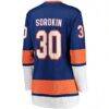Ilya Sorokin New York Islanders Fashion7 Women's Home Breakaway Player Jersey - - Detail View