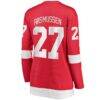 Michael Rasmussen Detroit Red Wings Fashion7 Women's Home Breakaway Player Jersey - Red - Detail View