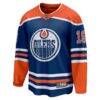 Zach Hyman Edmonton Oilers Fashion7 Home Breakaway Player Jersey - - Side View