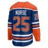 Darnell Nurse Edmonton Oilers Fashion7 Home Breakaway Player Jersey - - Detail View