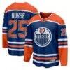 Darnell Nurse Edmonton Oilers Fashion7 Home Breakaway Player Jersey - - Front View