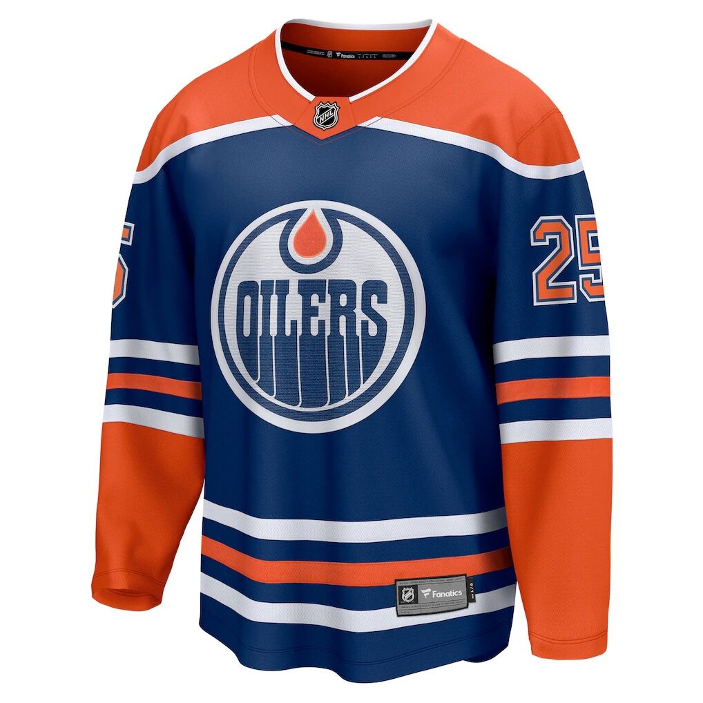 Darnell Nurse Edmonton Oilers Fashion7 Home Breakaway Player Jersey - Royal