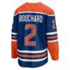 Evan Bouchard Edmonton Oilers Fashion7 Home Breakaway Player Jersey - - Detail View