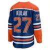 Brett Kulak Edmonton Oilers Fashion7 Home Breakaway Player Jersey - - Detail View