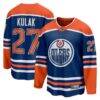 Brett Kulak Edmonton Oilers Fashion7 Home Breakaway Player Jersey - - Front View