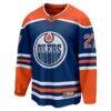 Brett Kulak Edmonton Oilers Fashion7 Home Breakaway Player Jersey - - Side View