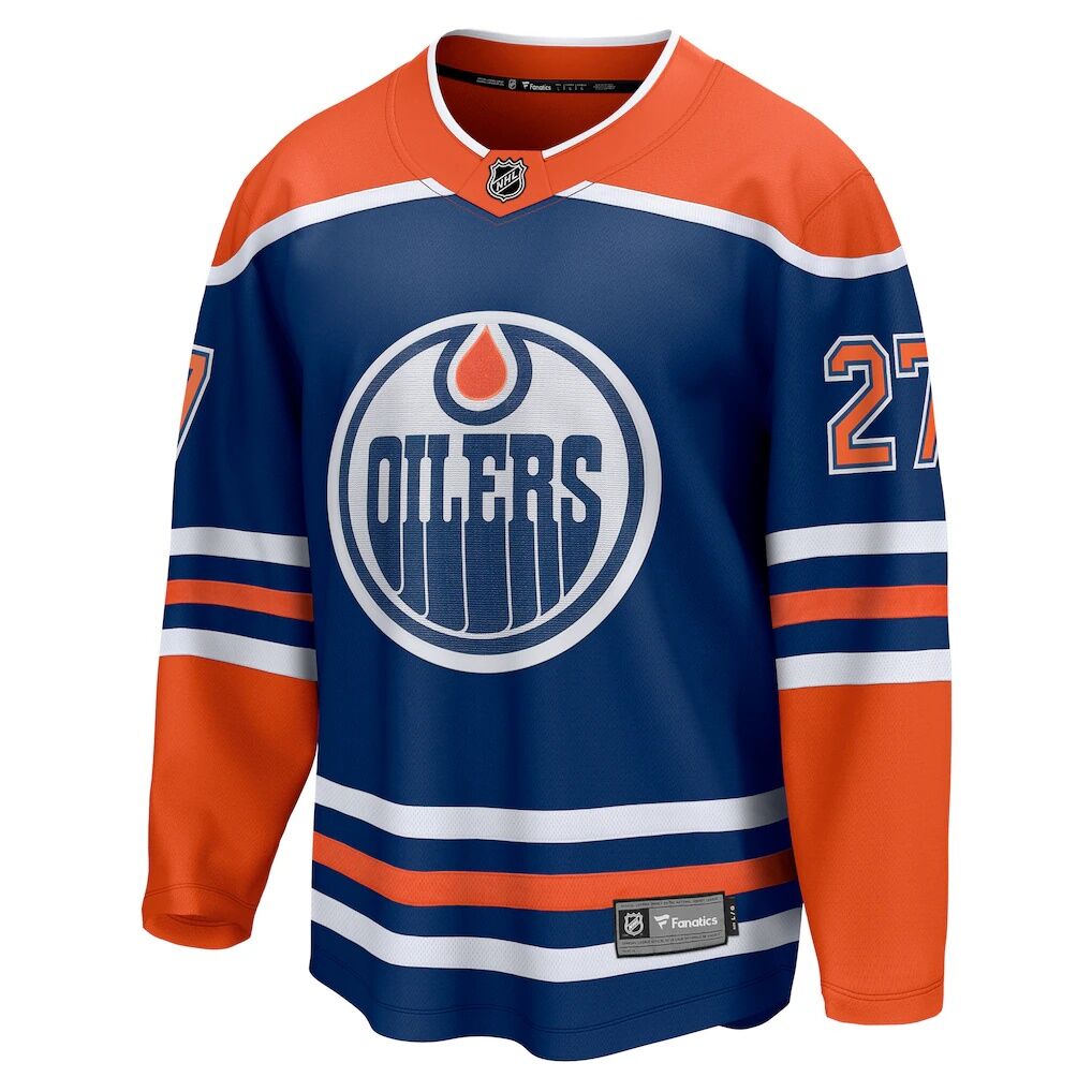 Brett Kulak Edmonton Oilers Fashion7 Home Breakaway Player Jersey - Royal