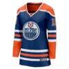 Zach Hyman Edmonton Oilers Fashion7 Women's Home Breakaway Player Jersey - - Side View
