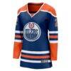 Evan Bouchard Edmonton Oilers Fashion7 Women's Home Breakaway Player Jersey - - Side View