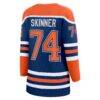 Stuart Skinner Edmonton Oilers Fashion7 Women's Home Breakaway Player Jersey - - Detail View