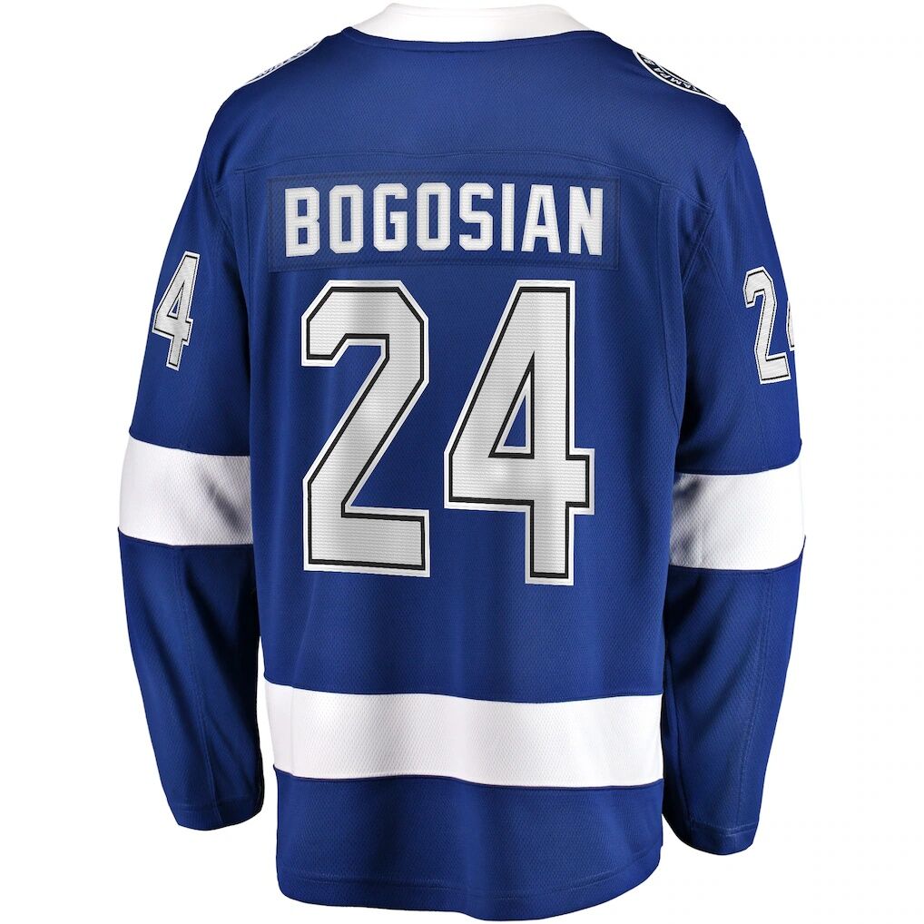 Zach Bogosian Tampa Bay Lightning Fashion7 Home Breakaway Player Jersey