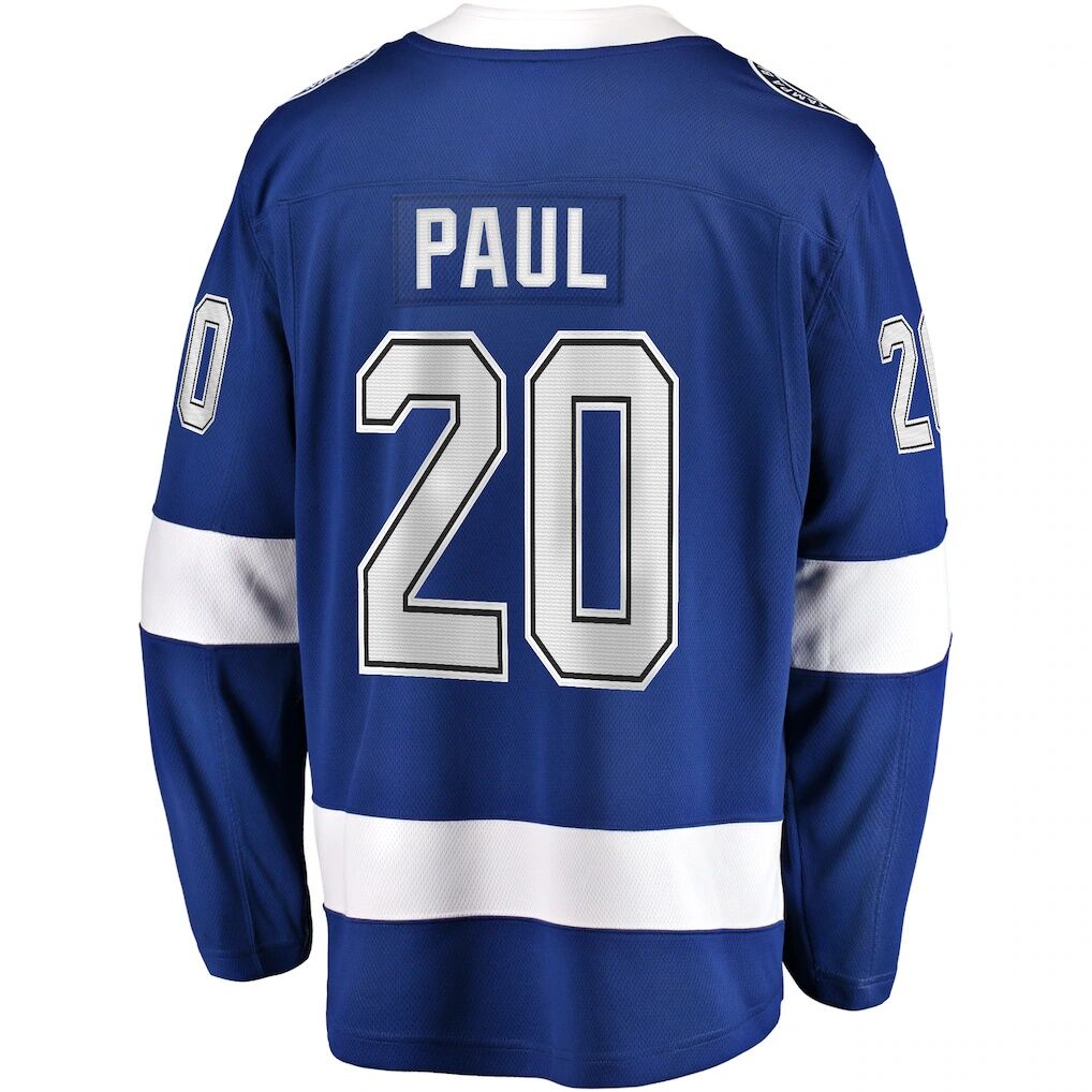 Nicholas Paul Tampa Bay Lightning Fashion7 Home Breakaway Player Jersey