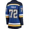 Justin Faulk St. Louis Blues Fashion7 Women's Home Breakaway Player Jersey - Blue - Detail View