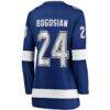 Zach Bogosian Tampa Bay Lightning Fashion7 Women's Home Breakaway Player Jersey - Blue - Detail View