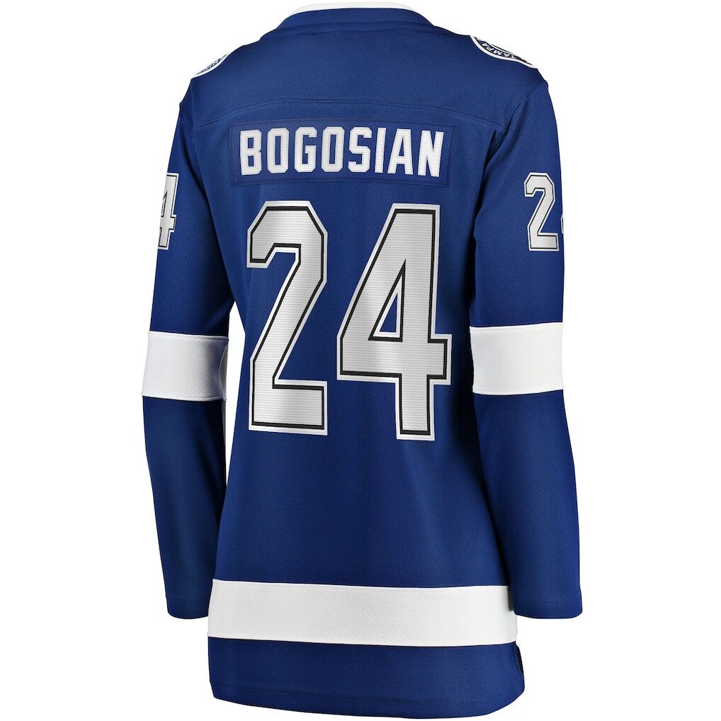 Zach Bogosian Tampa Bay Lightning Fashion7 Women's Home Breakaway Player Jersey