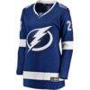 Zach Bogosian Tampa Bay Lightning Fashion7 Women's Home Breakaway Player Jersey - Blue - Side View