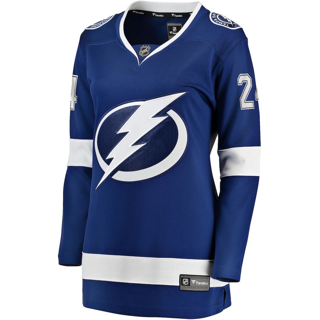 Zach Bogosian Tampa Bay Lightning Fashion7 Women's Home Breakaway Player Jersey