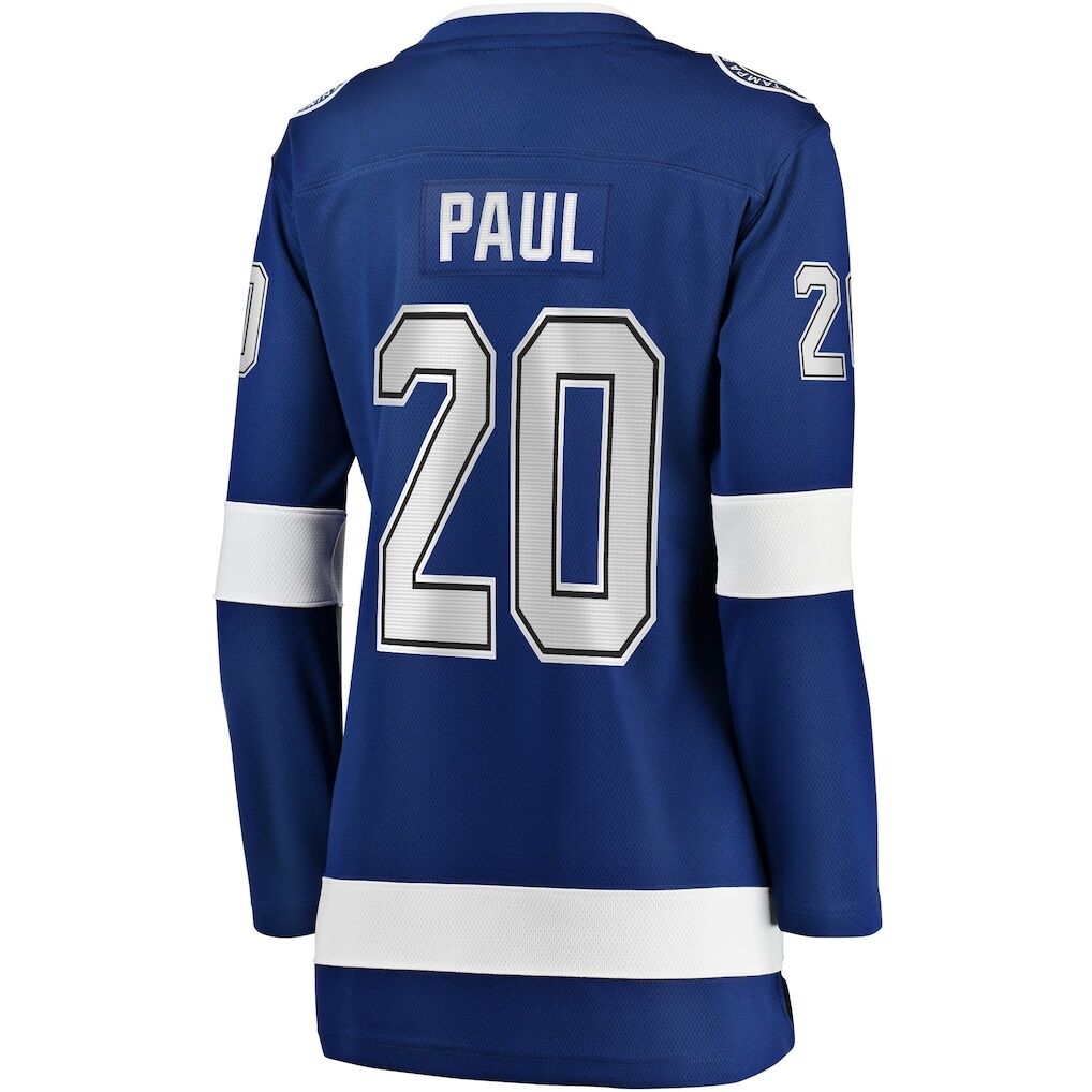 Nicholas Paul Tampa Bay Lightning Fashion7 Women's Home Breakaway Player Jersey