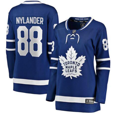William Nylander Toronto Maple Leafs Fashion7 Women's Home Team Breakaway Player Jersey - Blue - Front View