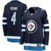 Neal Pionk Winnipeg Jets Fashion7 Women's Home Breakaway Player Jersey - Navy - Front View