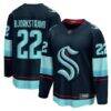 Oliver Bjorkstrand Seattle Kraken Fashion7 Home Breakaway Player Jersey - - Front View