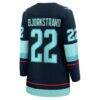 Oliver Bjorkstrand Seattle Kraken Fashion7 Women's Home Breakaway Player Jersey - - Detail View