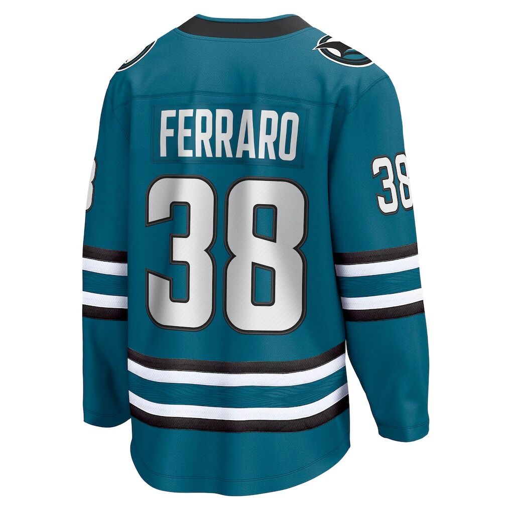 Mario Ferraro San Jose Sharks Fashion7 Home Breakaway Player Jersey