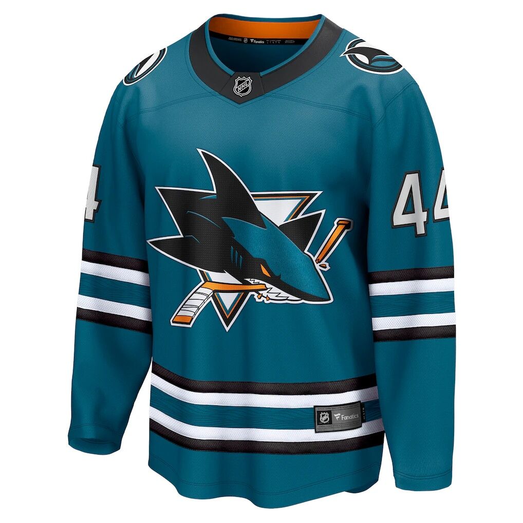 Marc-Edouard Vlasic San Jose Sharks Fashion7 Home Breakaway Player Jersey