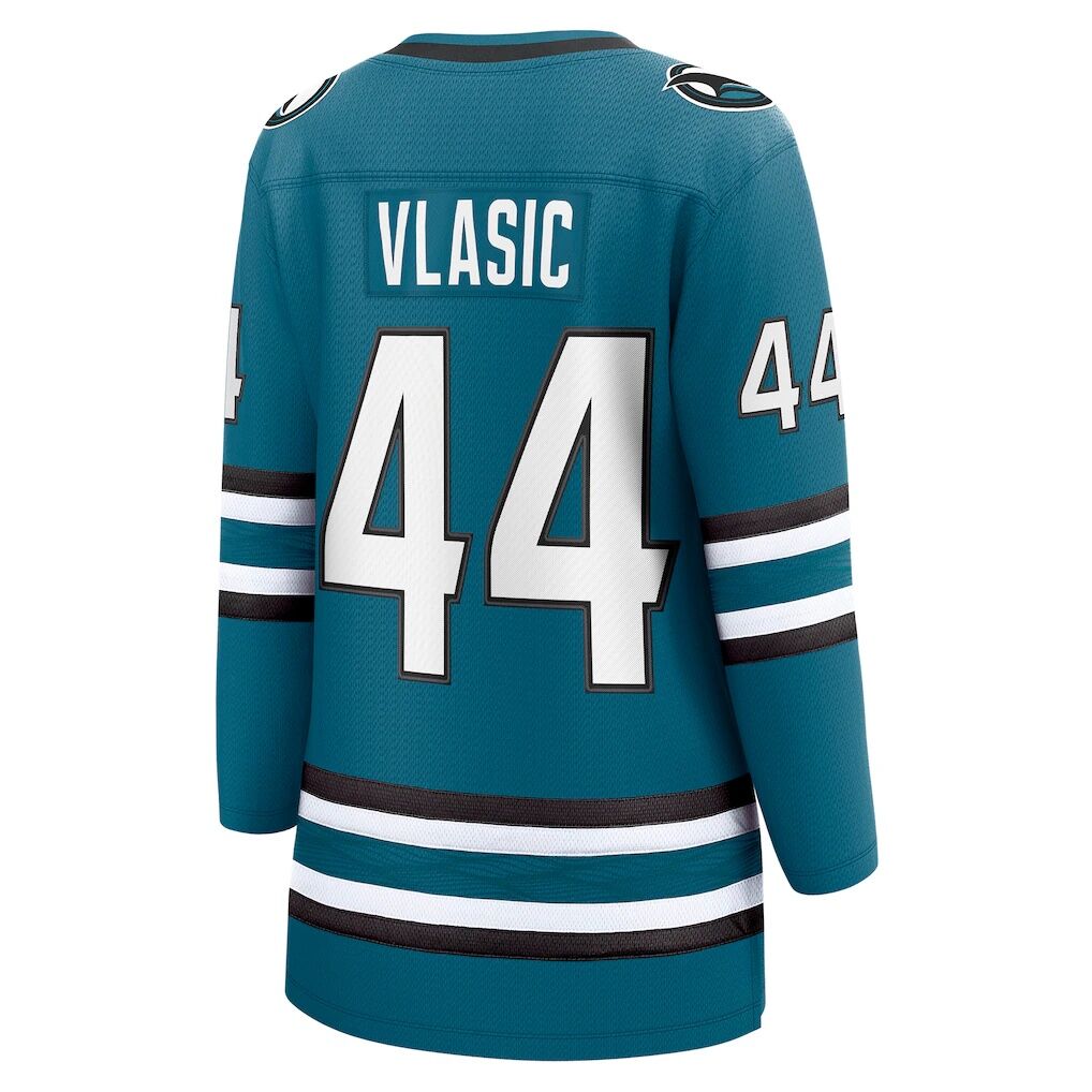 Marc-Edouard Vlasic San Jose Sharks Fashion7 Women's Home Breakaway Player Jersey